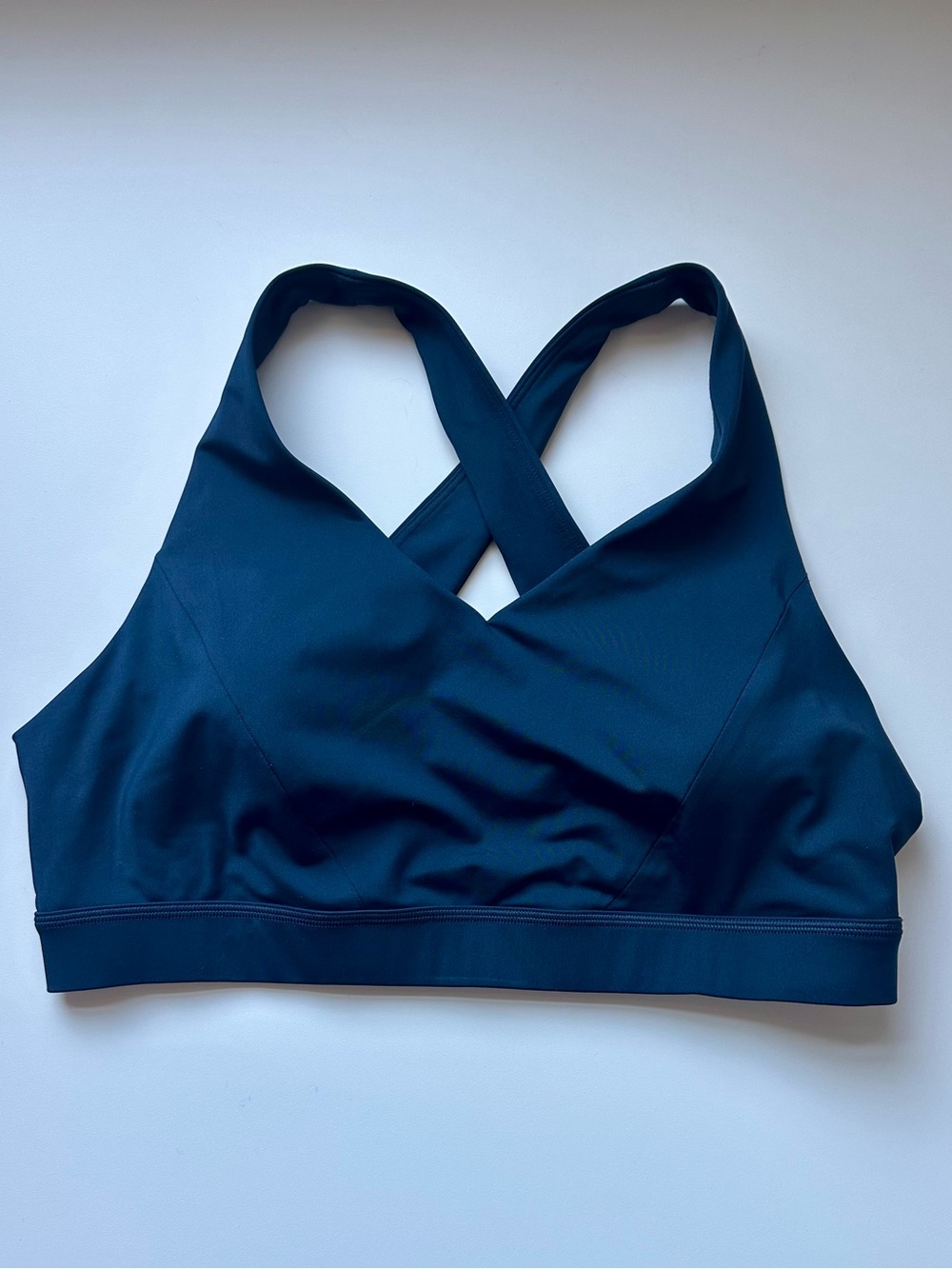 Lululemon athletica Cross-Back Sports Bra - Navy Blue